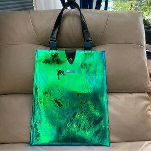 YUIMA NAKAZATO metallic envelope tote bag NEW